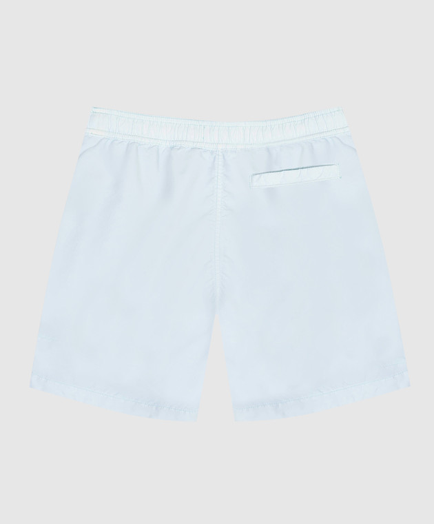 Stone Island Детские шорты для плавания с нашивкой логотипа L1S16B100003S00461012 изображение 2