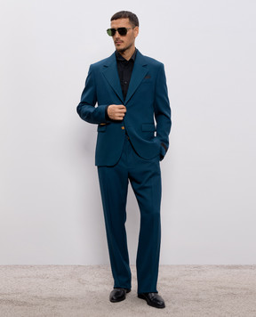 Versace Зелений піджак з вовни 10196201A16732