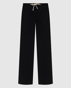 Marco Pescarolo Черные спортивные штаны Fency FENCYD53Y19