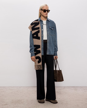 JW Anderson Черные брюки из шерсти TR0424PG1927