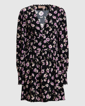 Twinset Чорна сукня в квітковий принт 261TP210B