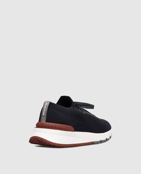 Brunello Cucinelli Синие кроссовки MZUPMBO252
