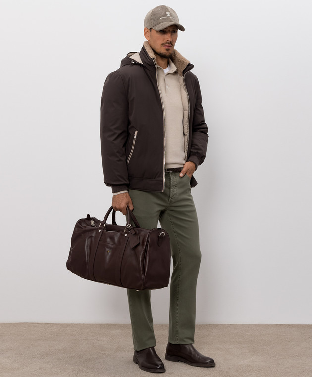 Brunello Cucinelli Бежевое поло из кашемира M2200295 изображение 2
