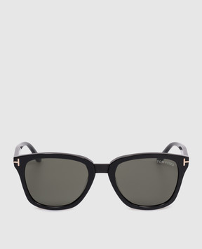 Tom Ford Чорні сонцезахисні окуляри Graydon з логотипом FT1213