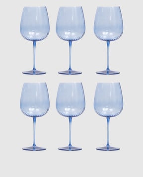 Vema Набір блакитних келихів для джину ROMANTIC 6 шт OPIUM75ROMANTIC