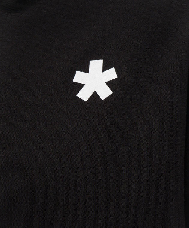 Comme des Fuckdown Чорна спортивна куртка з принтом логотипа FMS6CFABM01900 зображення 5