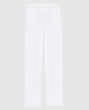 Peserico Білі штани з льоном A0403601926