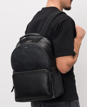 Bally Черный кожаный рюкзак Capitol MAK04NVT710
