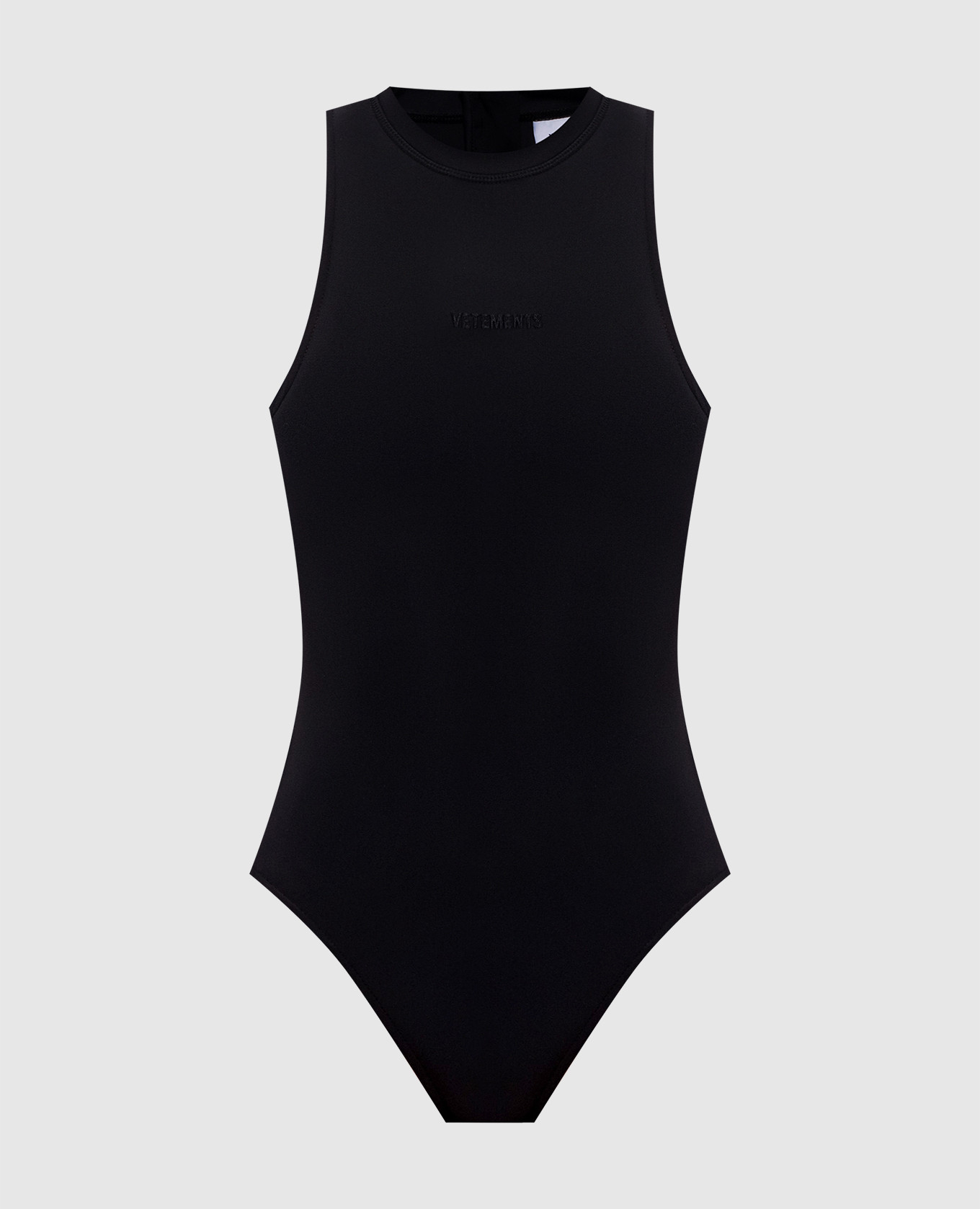 

Черный боди с логотипом, Боди