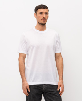 CAPOBIANCO Біла футболка з нашивкою 20M660MK00