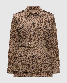 Twinset Куртка в леопардовый принт 261TP2640