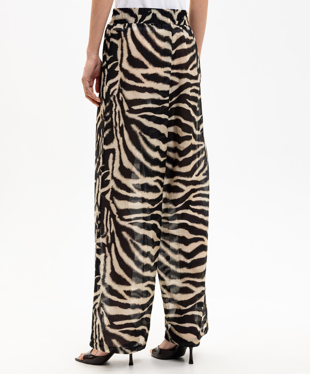 Ermanno Scervino Life Штани в анімалістичний принт D484P700YAJ зображення 4