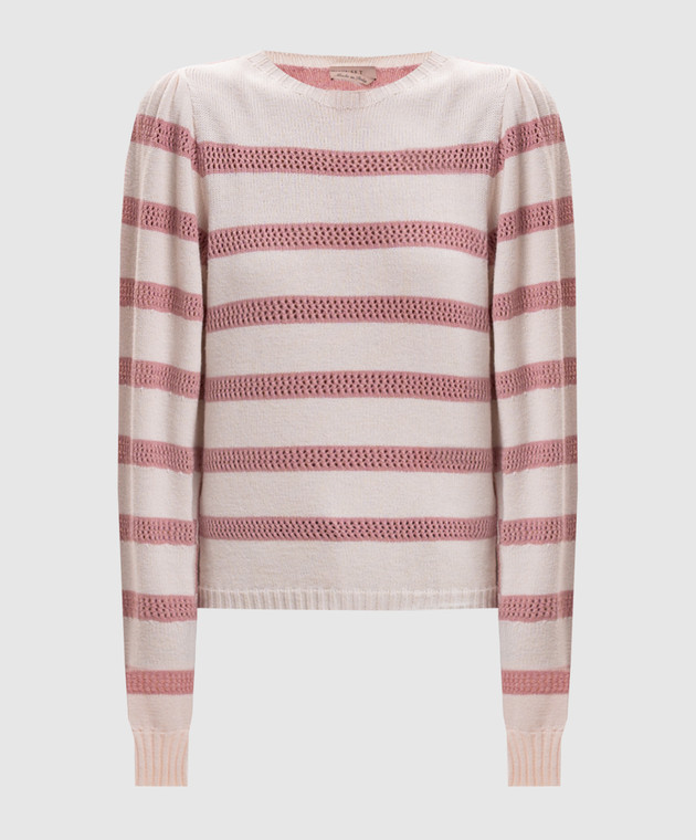 Twinset Джемпер с шерстью в полоску 262TP3230