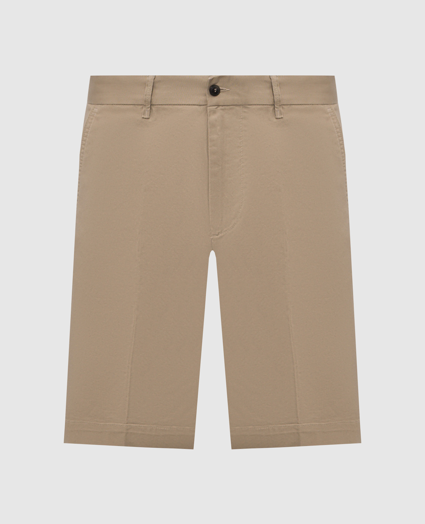 Бежевые шорты из хлопка