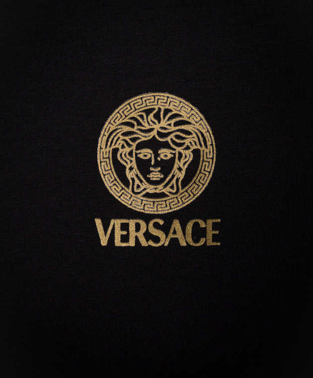 Versace Набор черных футболок Medusa AU101931A18907 изображение 4