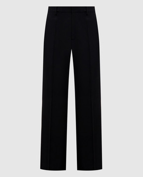 JW Anderson Черные брюки из шерсти TR0424PG1927