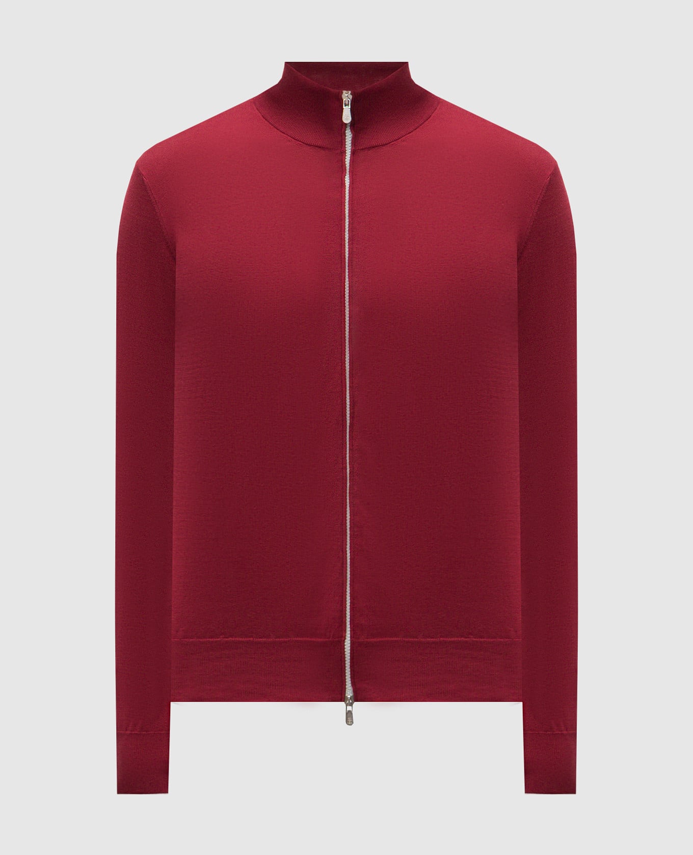 Красный кардиган