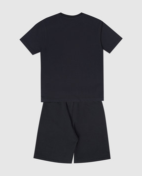 C.P. Company Дитячий синій костюм з принтом логотипа CMG005LAA171014