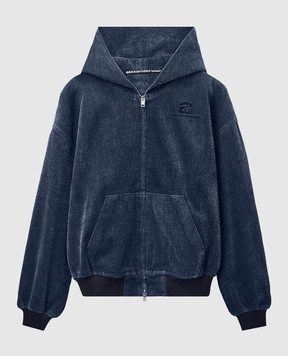 Alexander Wang Синяя джинсовая спортивная куртка UDC4262301