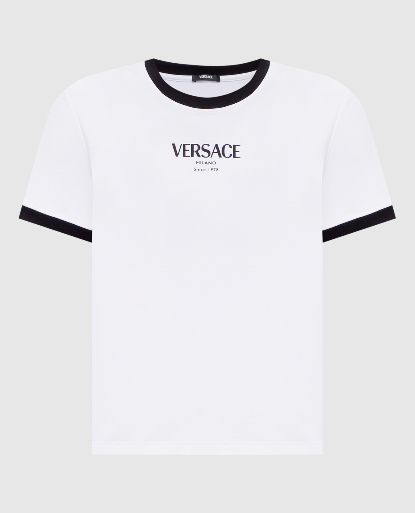 

Белая футболка с логотипом, Белый, Футболки