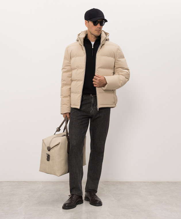 Brunello Cucinelli Джемпер черного цвета из шерсти и кашемира M2400124 изображение 2