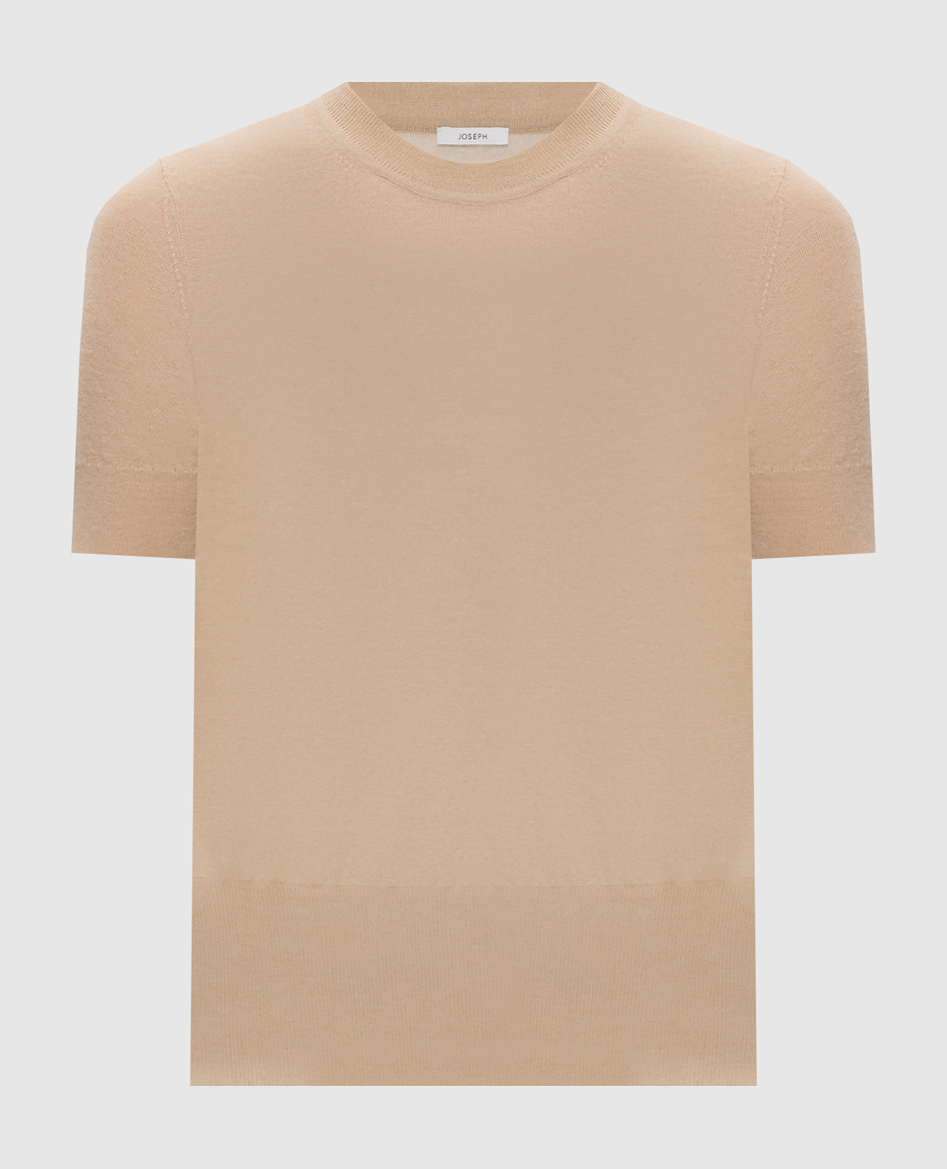 

Бежевый топ Cashair из кашемира, Топы