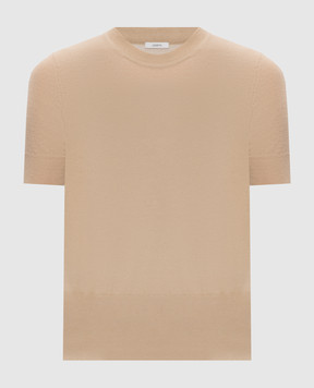 JOSEPH Бежевий топ Cashair з кашеміру JF009726