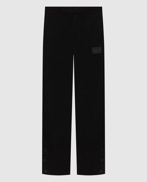 Givenchy Черные спортивные брюки с шерстью BM51S83YT8