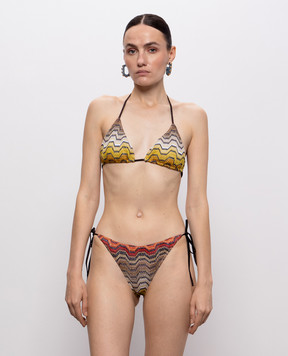 Missoni Купальник у візерунок з люрексом MC22SP00BR015D