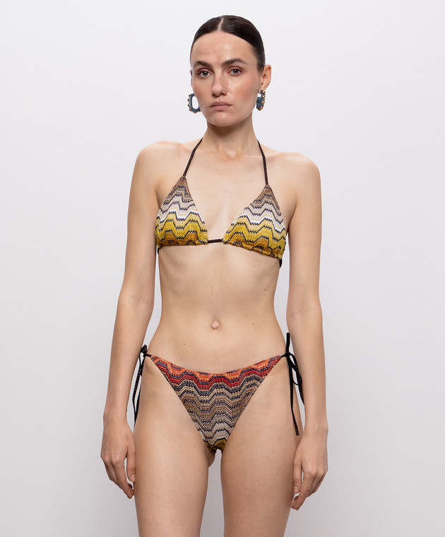 Missoni Купальник у візерунок з люрексом MC22SP00BR015D зображення 3
