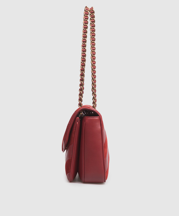 Valentino Червона шкіряна сумка Djuna 9W2B0T55TIE зображення 4