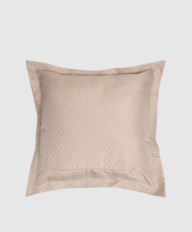 Blumarine Home Коричневая декоративная подушка Primizia 50х50 W0000250017 изображение 2