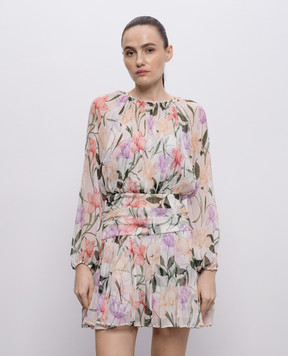 Christy Lynn Біла сукня Billie із шовку CLD717BF12