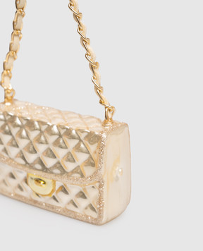 Vondels Золотиста ялинкова іграшка Fashion bag 1222870150015