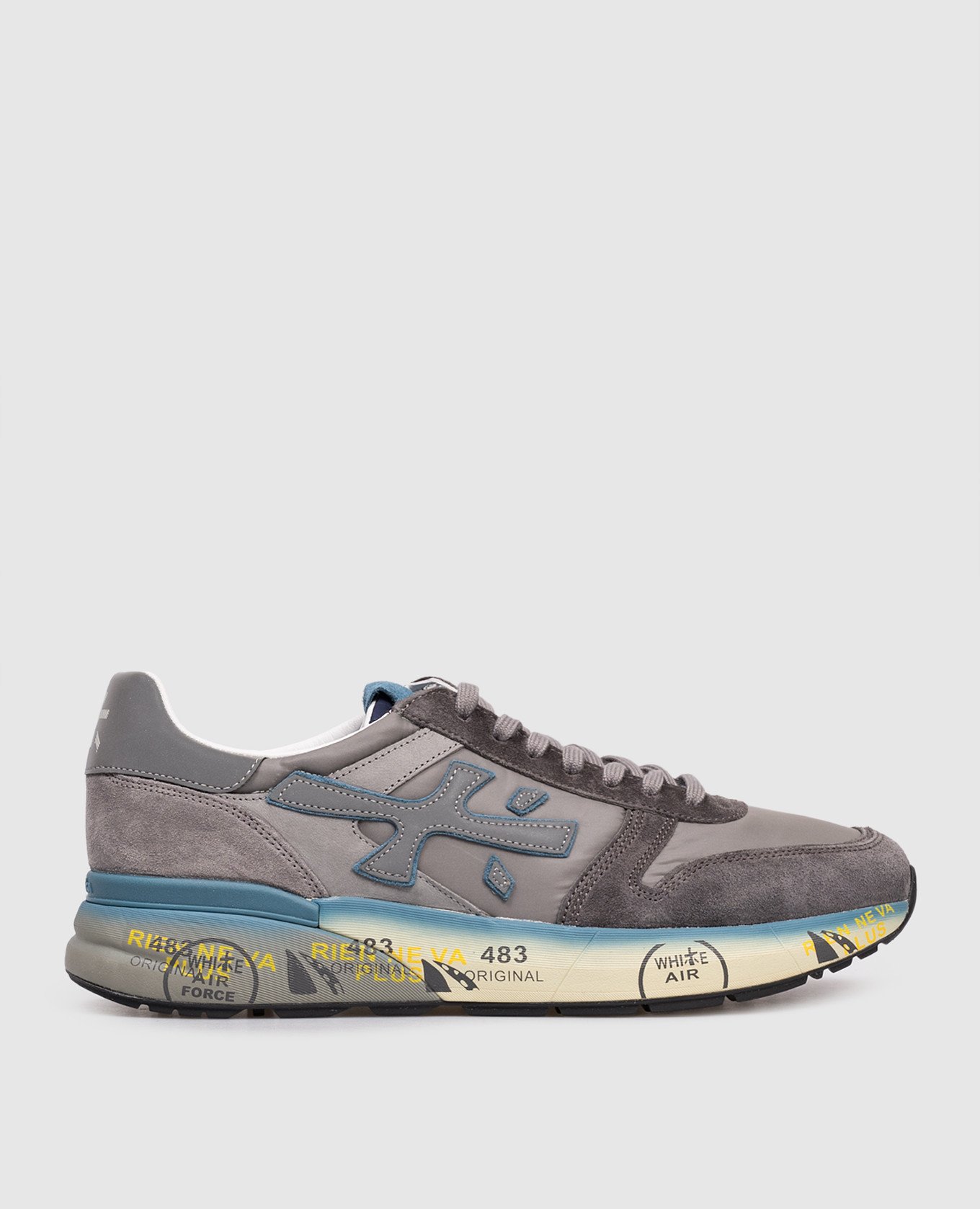 Gray combination sneakers MICK Premiata