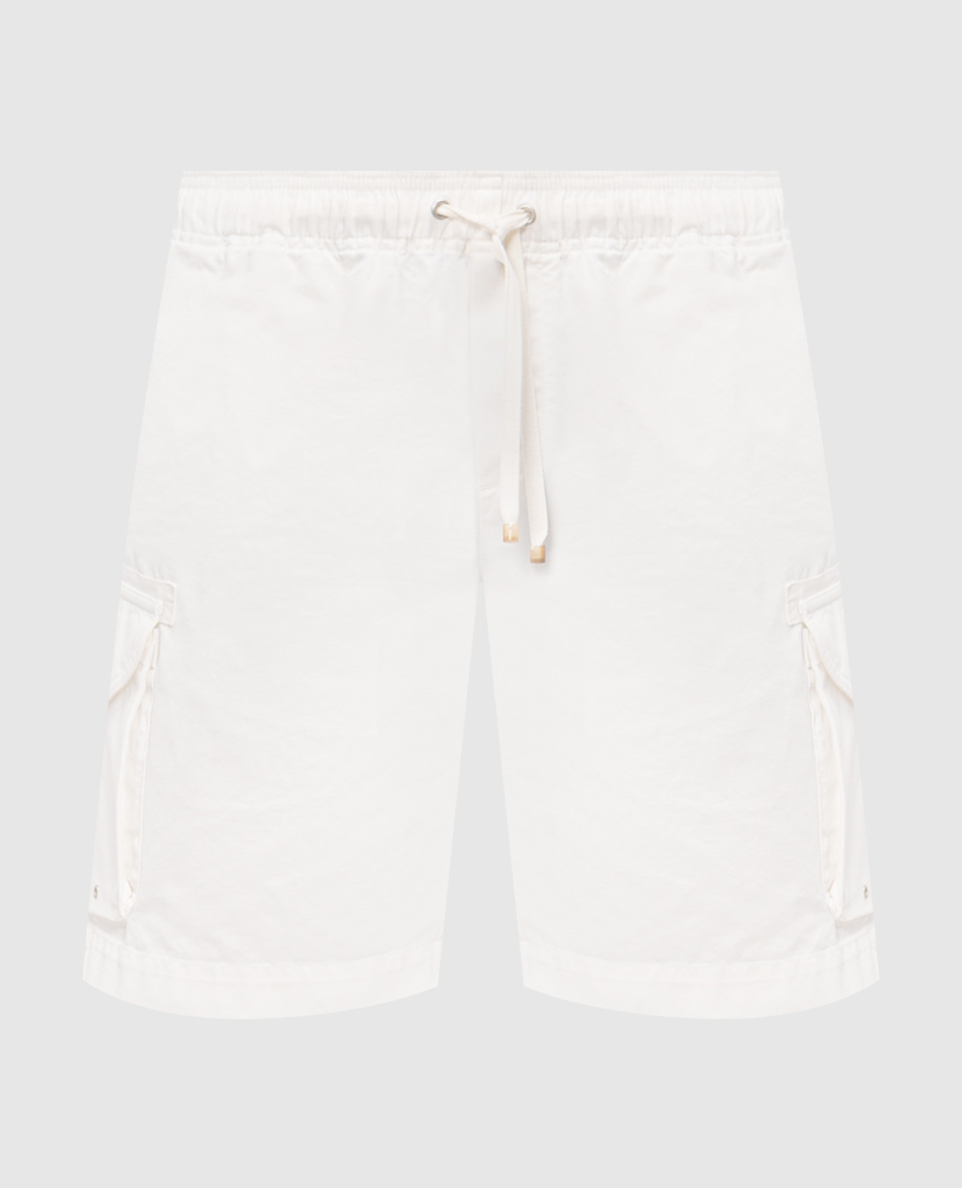 Шорты-карго цвета айвори