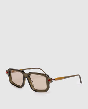 Kuboraum Сонцезахисні окуляри P23 кольору хакі KRSP23GRG000002M