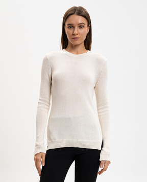 Ann Demeulemeester Белый джемпер Weja с кашемиром B0013763KN085