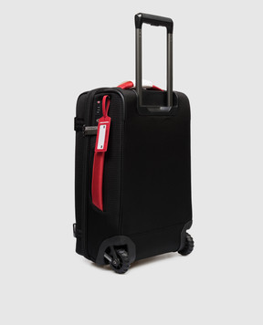 Off-White Чорна валіза Diag з логотипом OMNG004S26FAB001