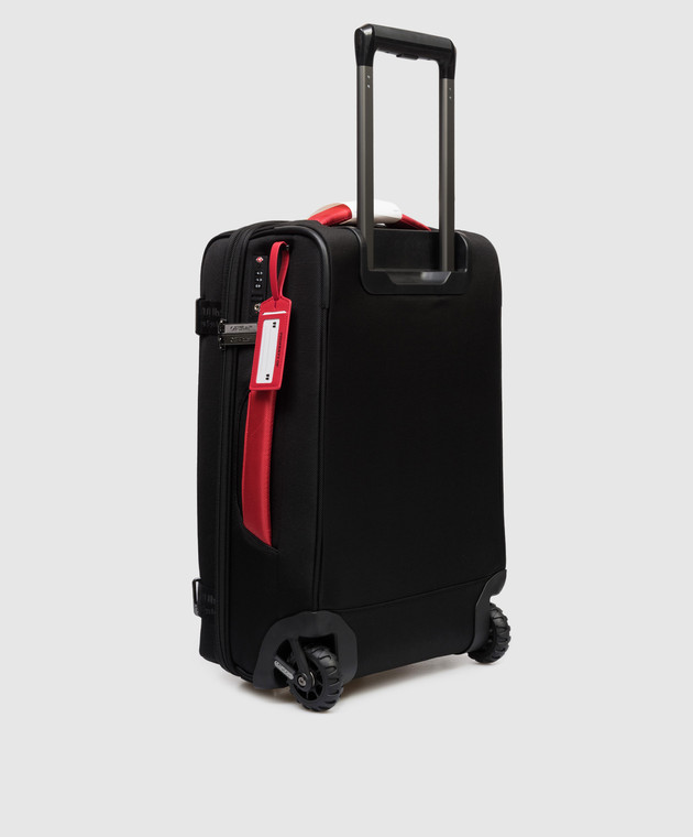 Off-White Черный чемодан Diag с логотипом OMNG004S26FAB001 изображение 3