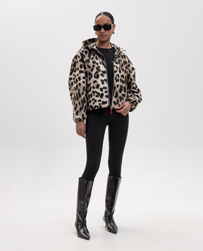 Givenchy Черная футболка с принтом Stamp BW70FJP7A7