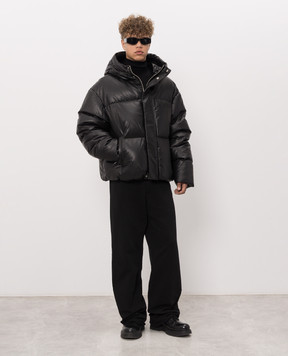 Maison Margiela MM6 Чорний пуховик SH0AM0098M36016