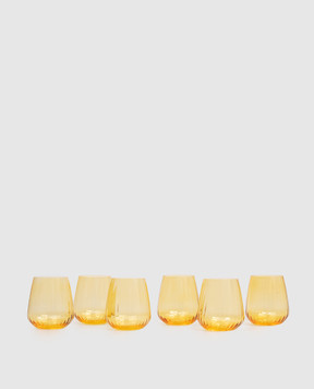 Vema Набір жовтих склянок JOY 6 шт JOYDOF