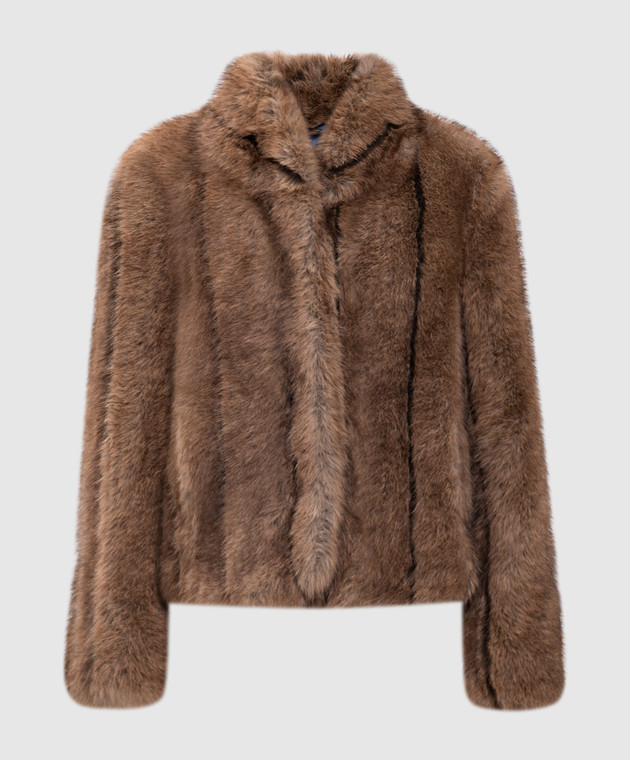 Twinset Коричнева куртка 262AQ2100