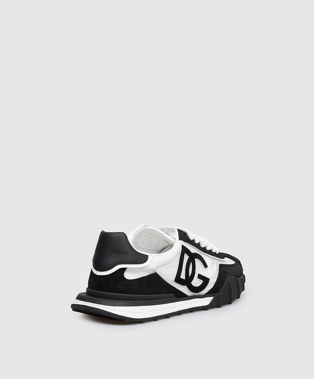 Dolce&Gabbana Комбинированные кроссовки Athletic с нашивкой монограммы логотипа DG CS2384A0136 изображение 3