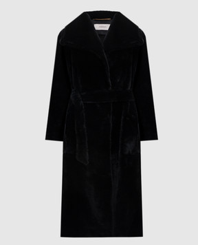 Agnona Чорна дублянка з овчини PL1002YU8094