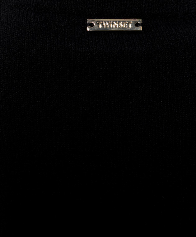 Twinset Джемпер чорного кольору 262TF3023 зображення 5