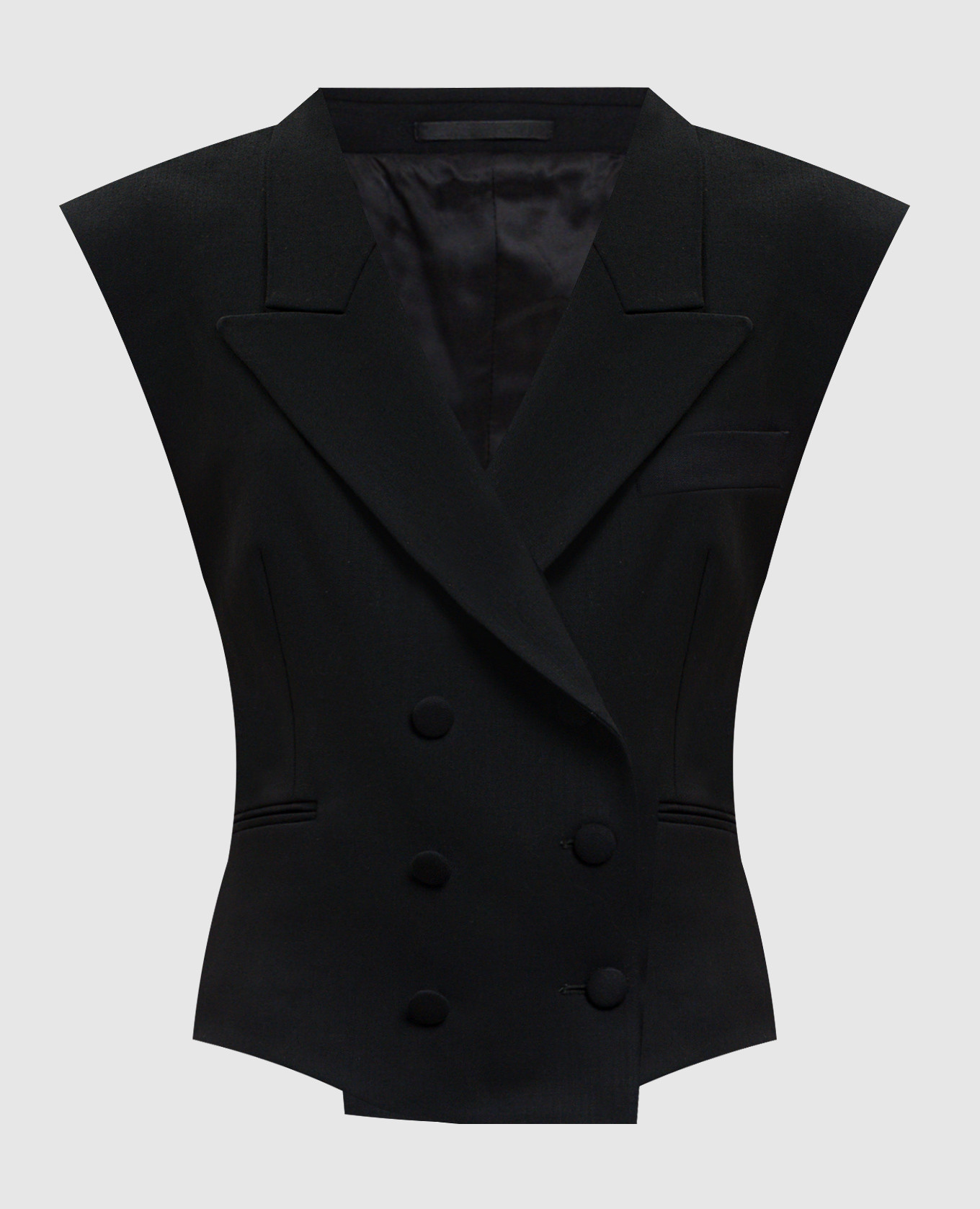 

Черный жилет, Трикотажные