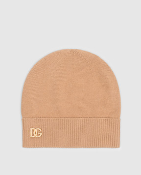 Dolce&Gabbana Коричневая шапка из шерсти FXQ28TJDVNK