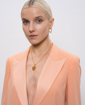 Lynyer Позолоченная цепочка Ravi Nova с подвеской LYNRAVNOVPENNECK